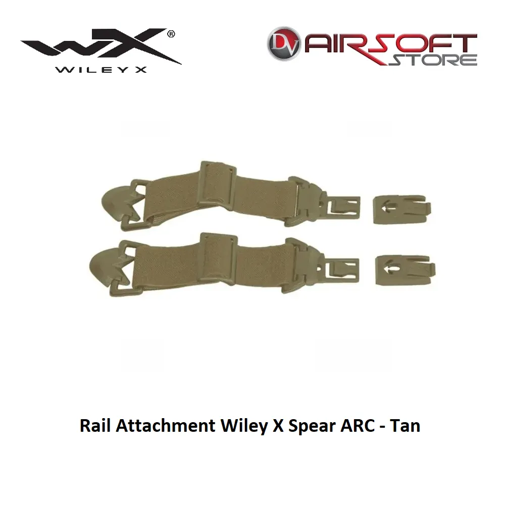 [2100000072743] Rail Attachment Wiley X Spear ARC - Tan