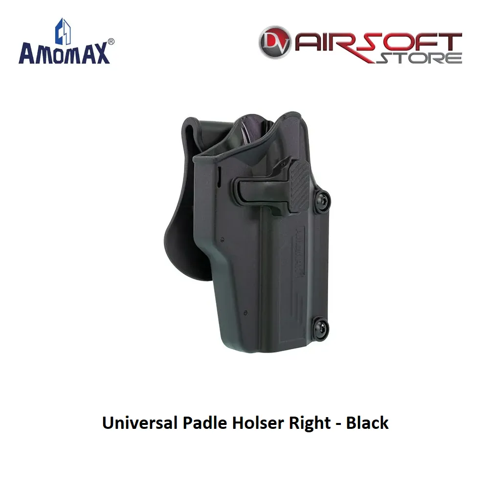 Universal Padle Holster Right - Black