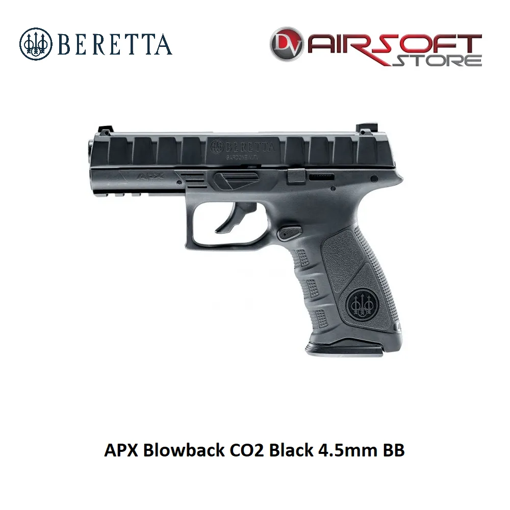 [2100000073733] APX Blowback CO2 Black 4.5mm BB