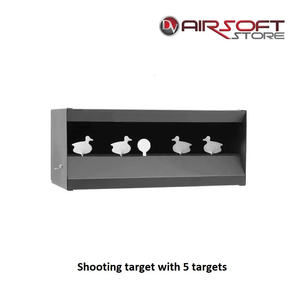 [2100000073962] Shooting target with 5 targets