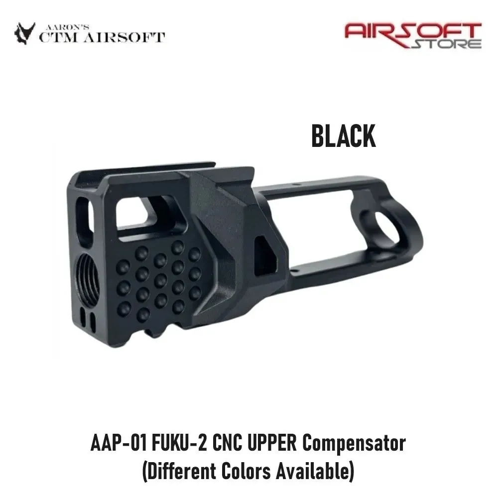 [2100000074884] AAP-01 FUKU-2 CNC UPPER Compensator (BLACK)