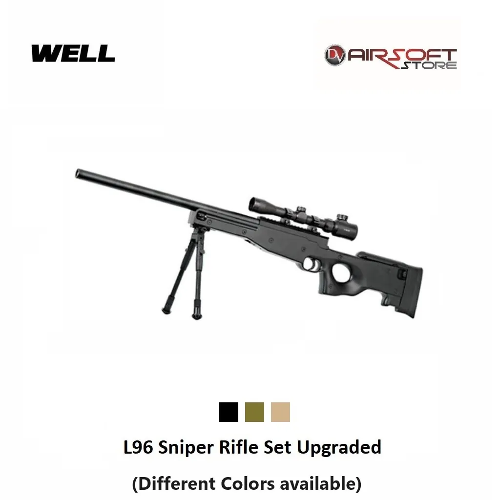 [2100000020300] L96 Sniper Rifle Set Upgraded (OD Green)