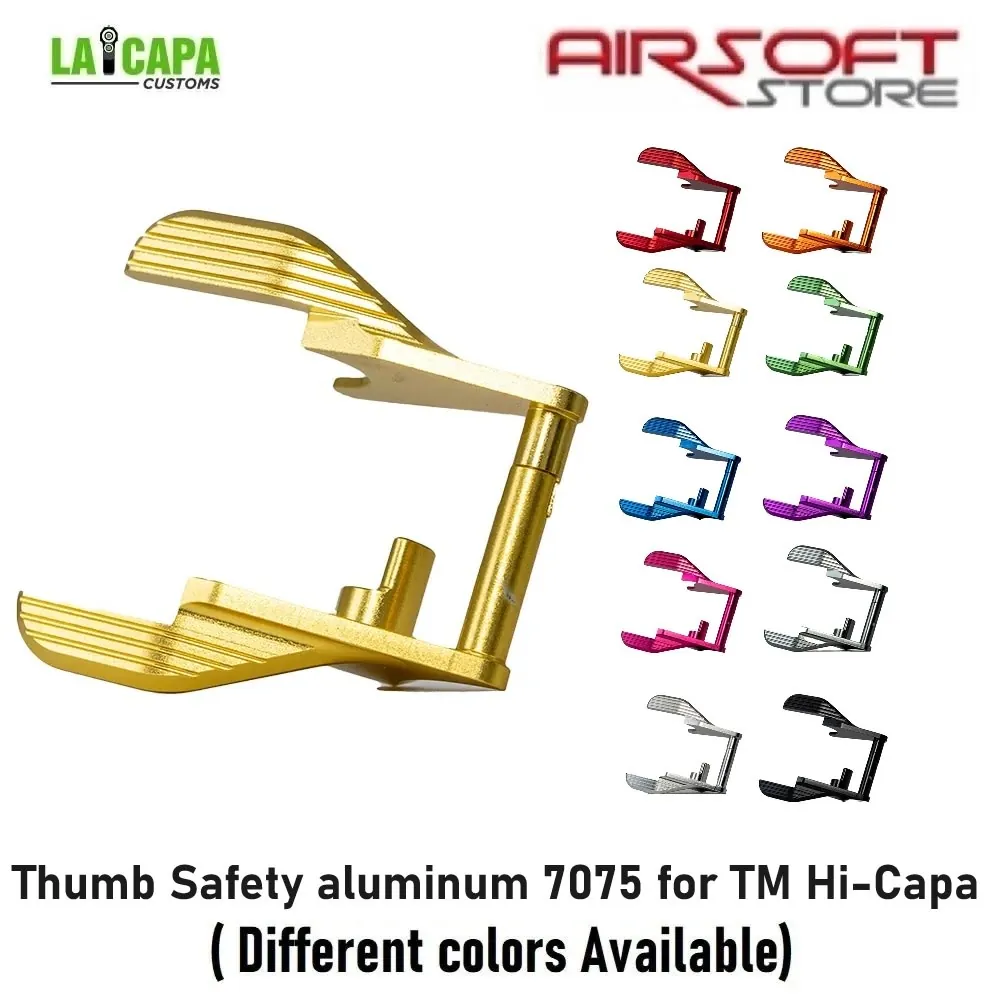 Thumb Safety aluminum 7075 for TM Hi-Capa