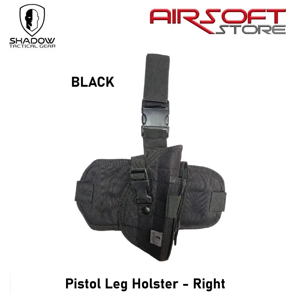 [2100000075720] Pistol Leg Holster - Right (Black)