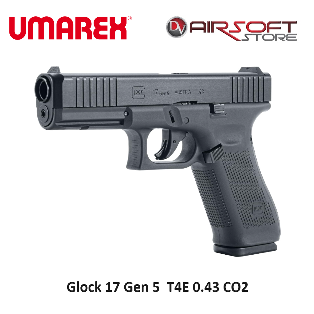 [2100000076444] Glock 17 Gen 5  T4E 0.43 CO2