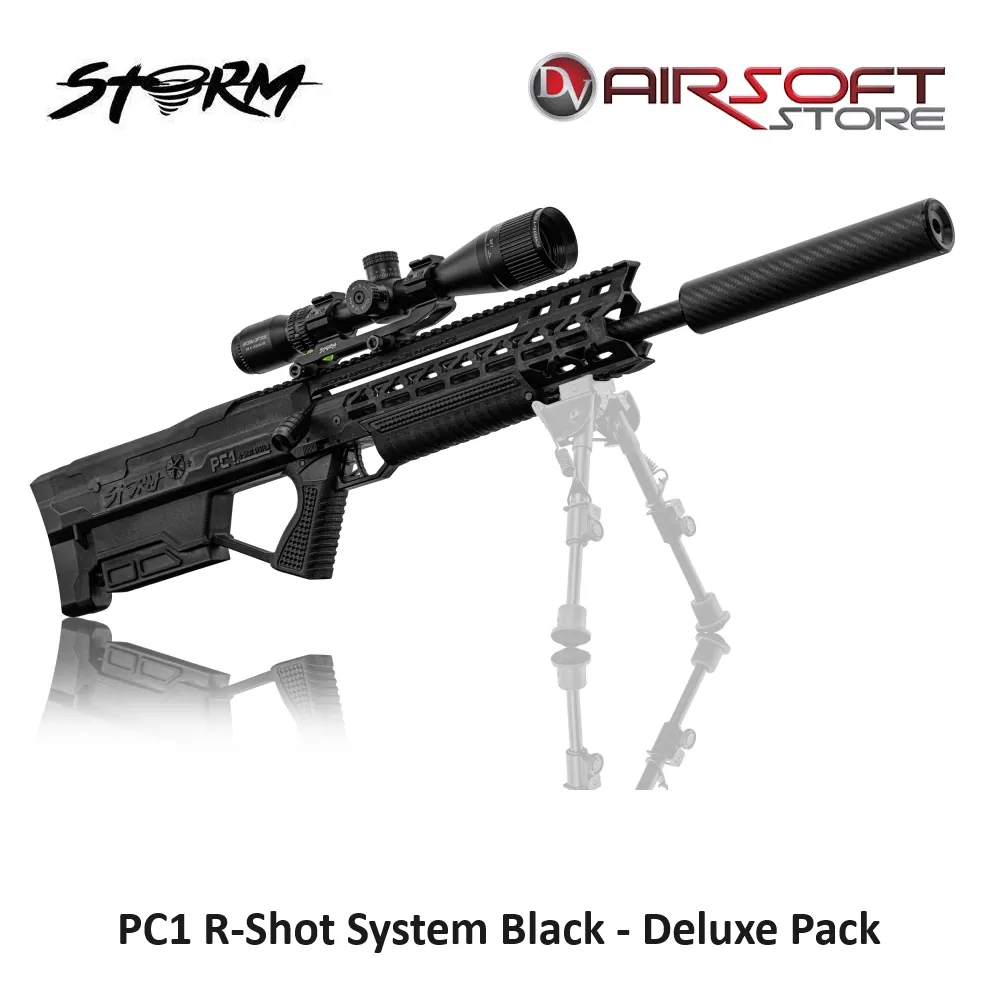 PC1 R-Shot System Black - Deluxe Pack