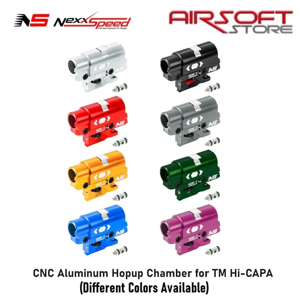 CNC Aluminum Hopup Chamber for TM Hi-CAPA and 1911