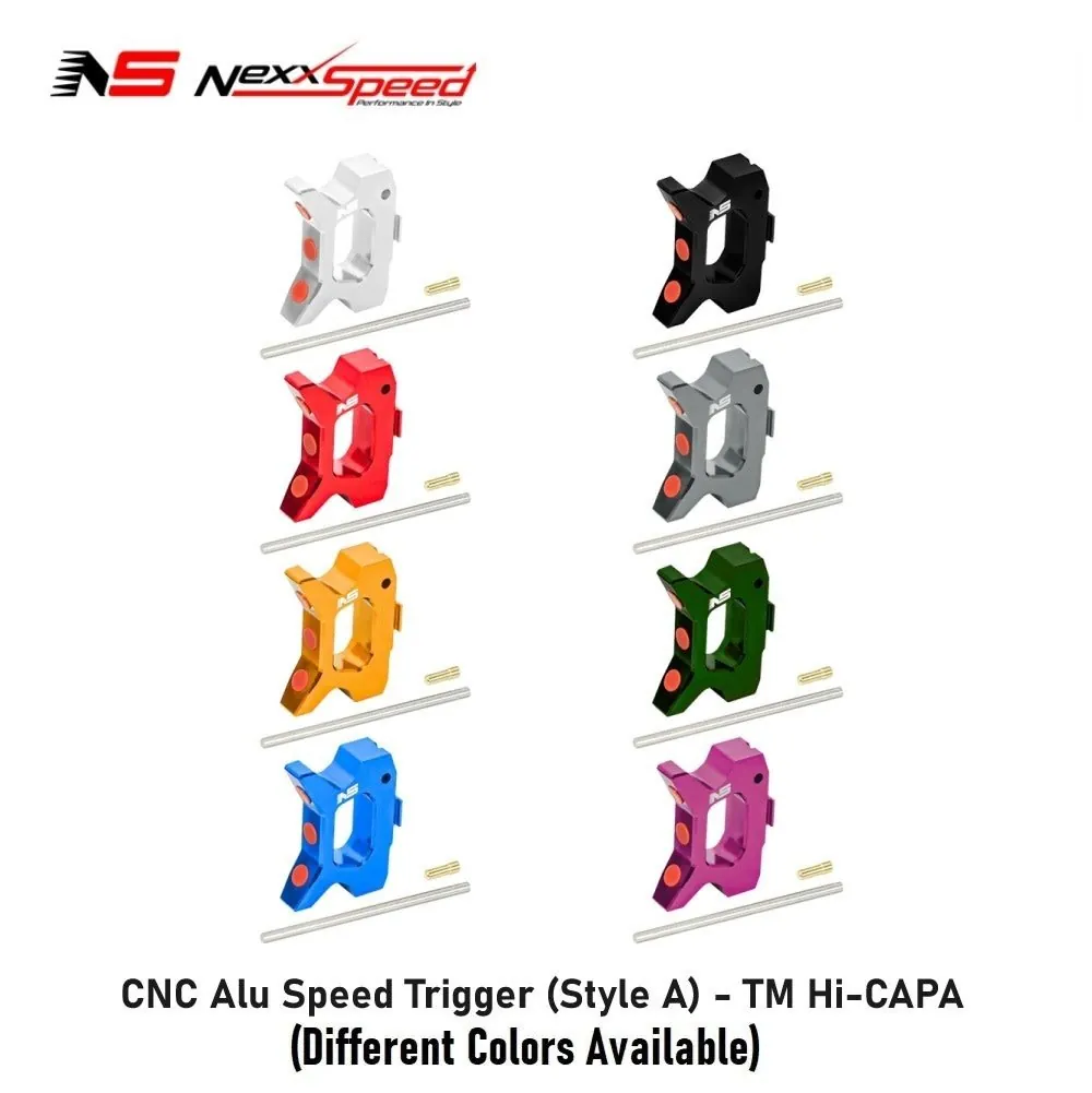 CNC Alu Speed Trigger (Style A) - TM Hi-CAPA