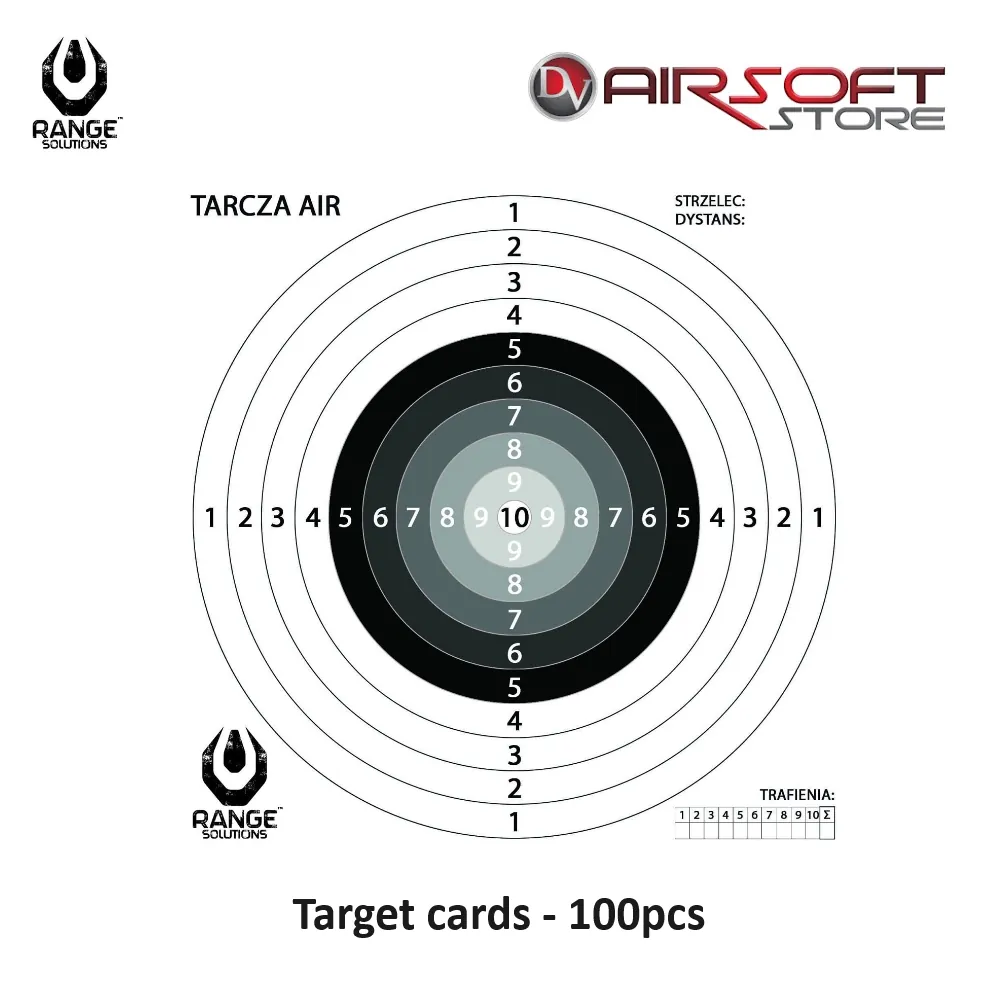 [2100000078523] Target Cards - 100pcs