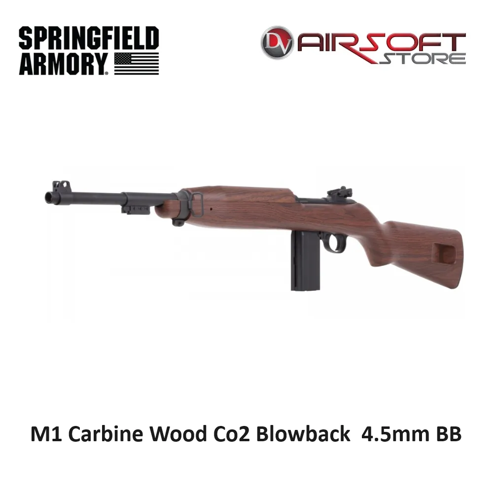 M1 Carbine Wood Co2 Blowback  4.5mm BB