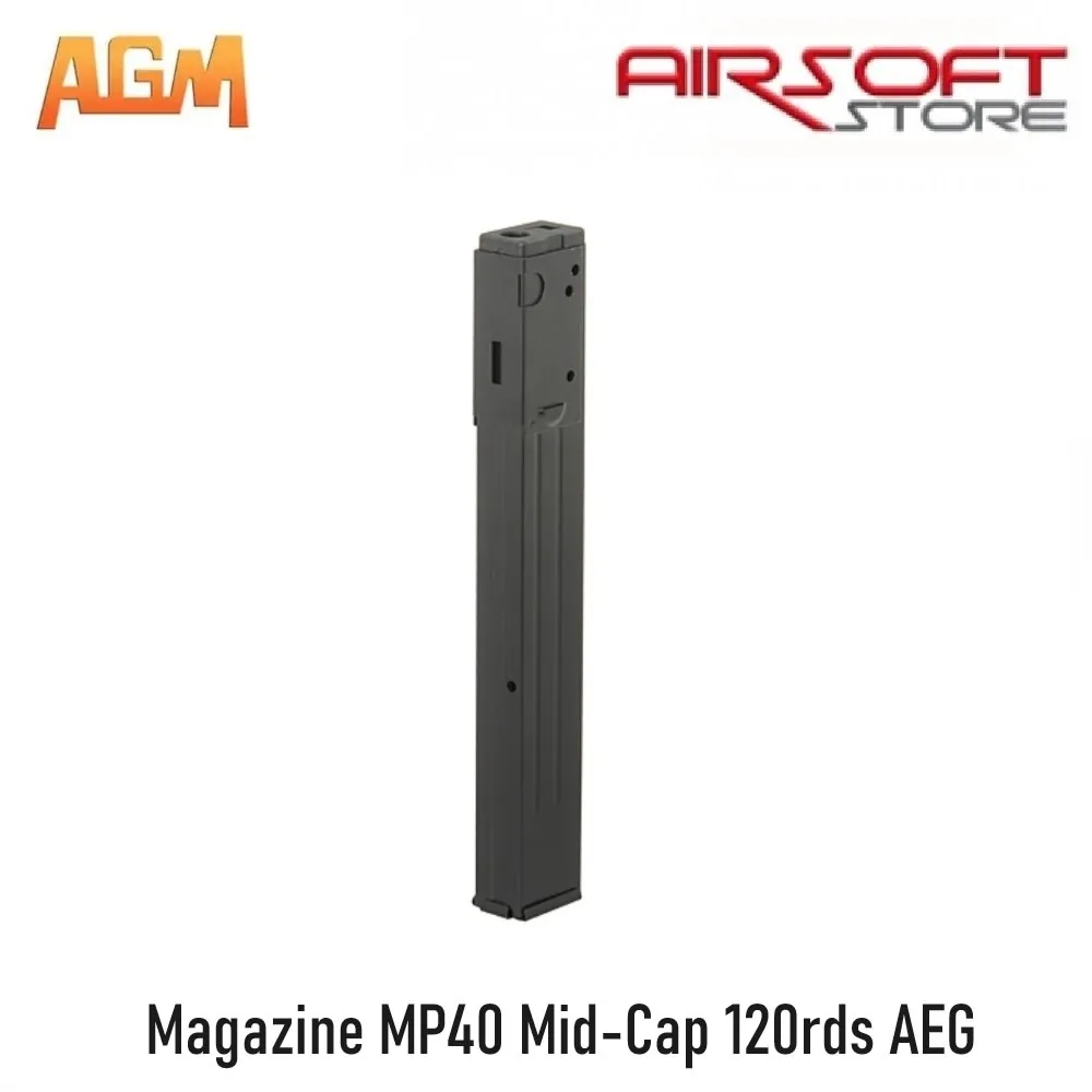 [2100000078844] Magazine MP40 Mid-Cap 120rds AEG