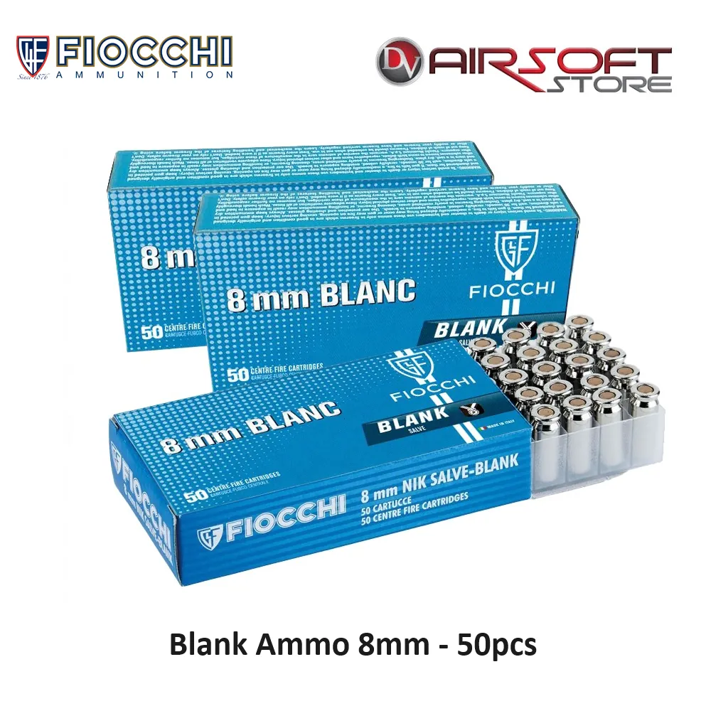 [2100000080182] Blank Ammo 8mm - 50pcs