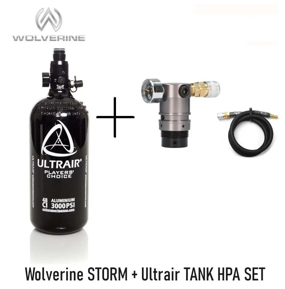 [2100000080427] Wolverine STORM + Ultrair TANK HPA SET