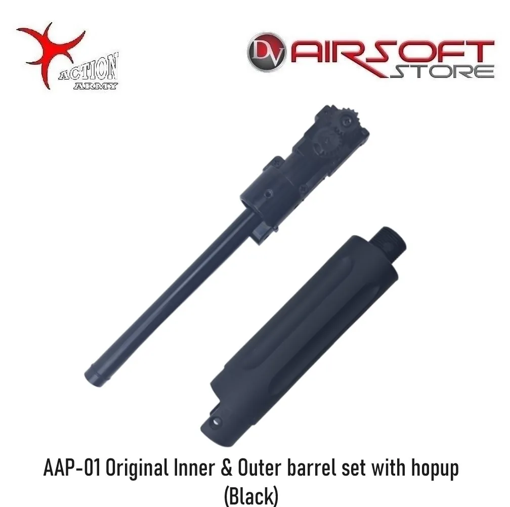 AAP-01 Original Inner & Outer barrel set with hopup (Black)