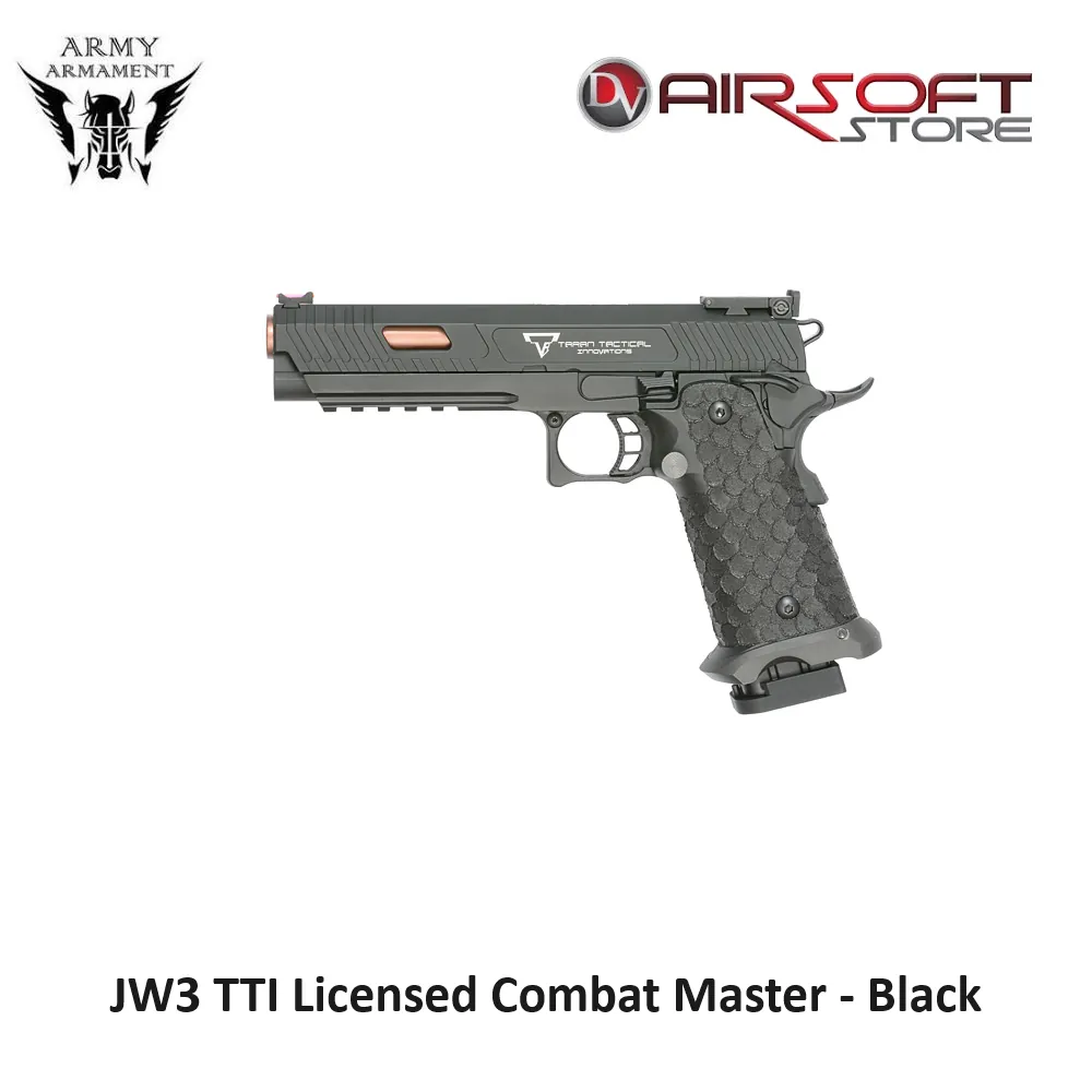 [2100000080960] JW3 TTI Licensed Combat Master - Black