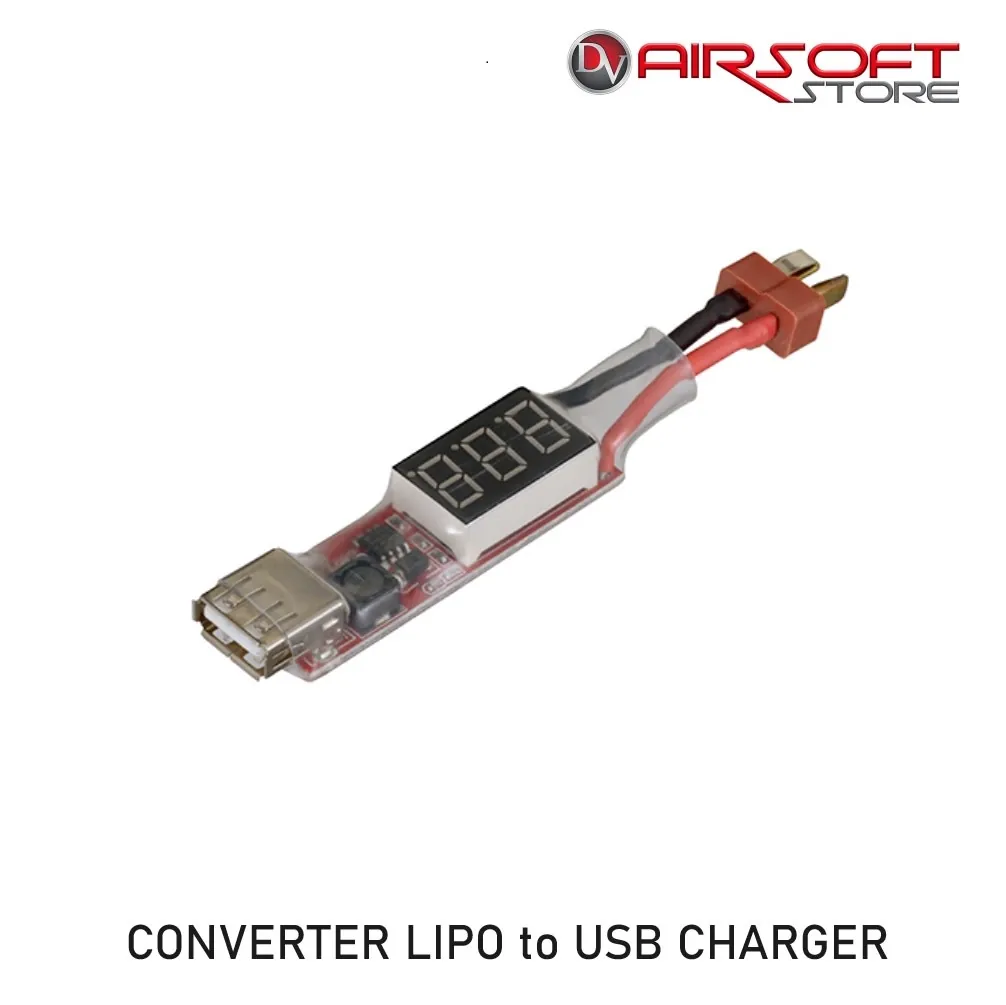 [2100000081189] CONVERTER LIPO to USB CHARGER