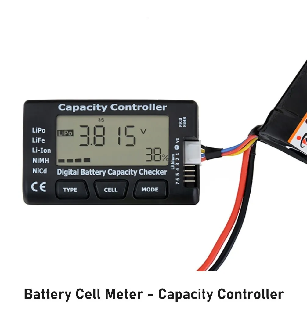 [2100000081219] Battery Cell Meter - Capacity Controller