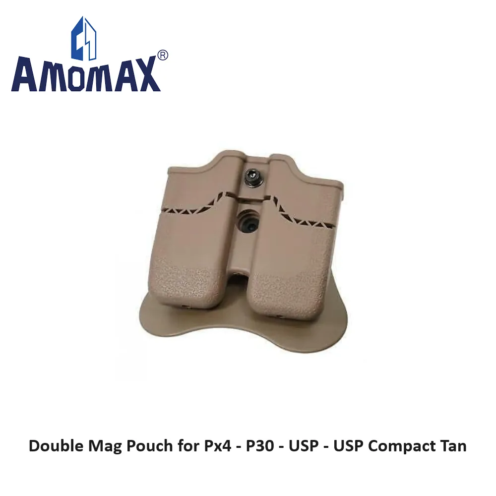 [2100000081943] Double Mag Pouch for Px4 - P30 - USP - USP Compact (Black)