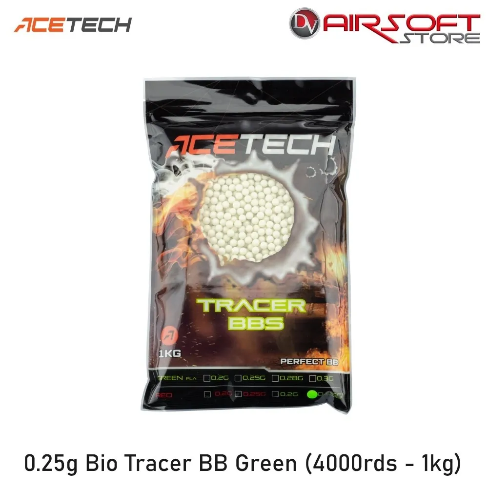 [2100000081998] 0.25g Bio Tracer BB Green (4000rds - 1kg)