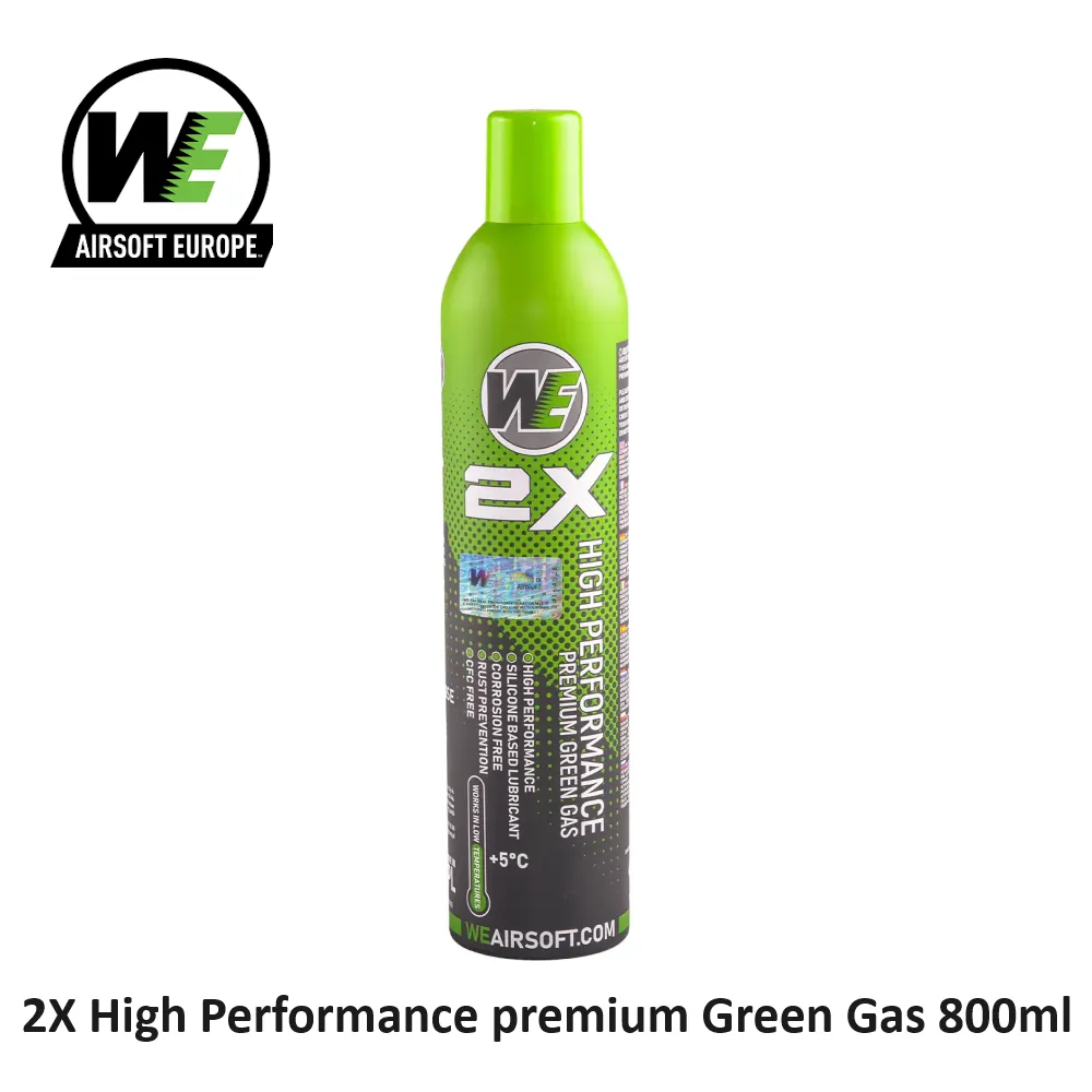 [2100000082032] 2X High Performance premium Green Gas 800ml