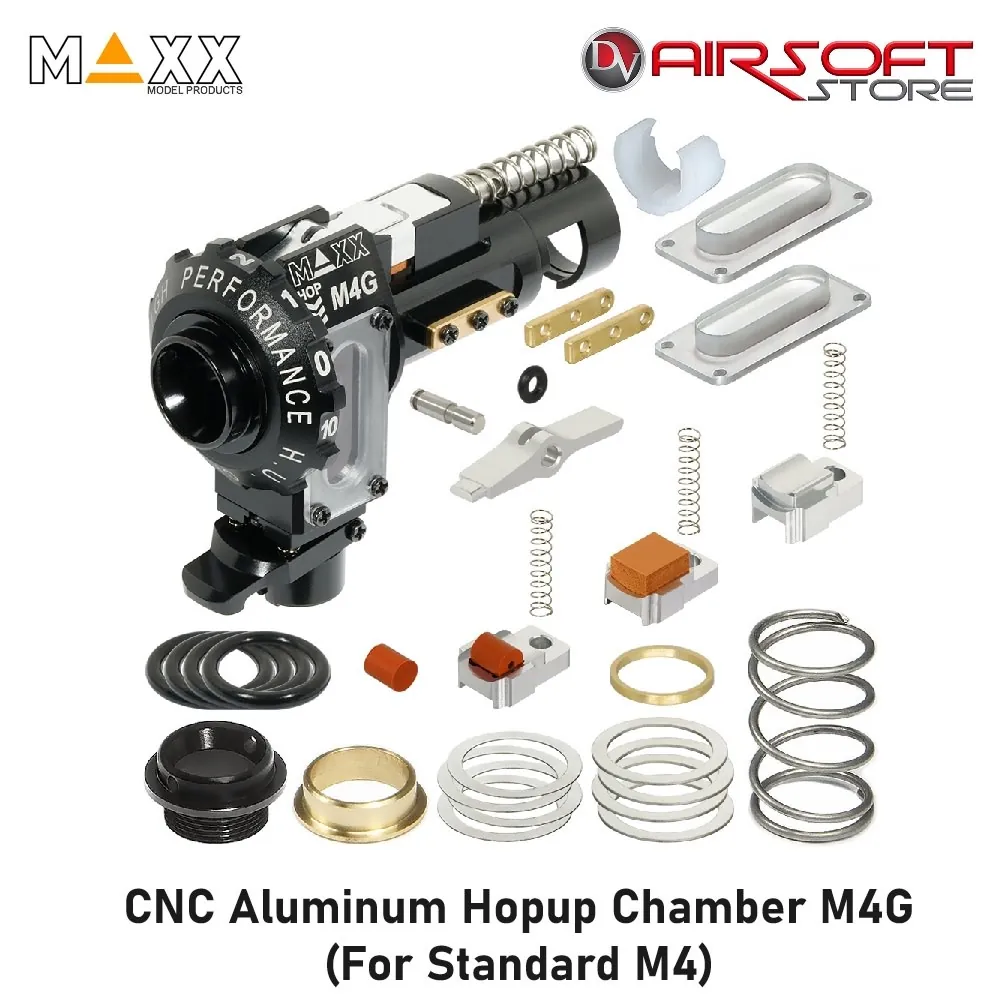 [2100000083213] CNC Aluminum Hopup Chamber M4G (For Standard M4 with GGB Barrel)