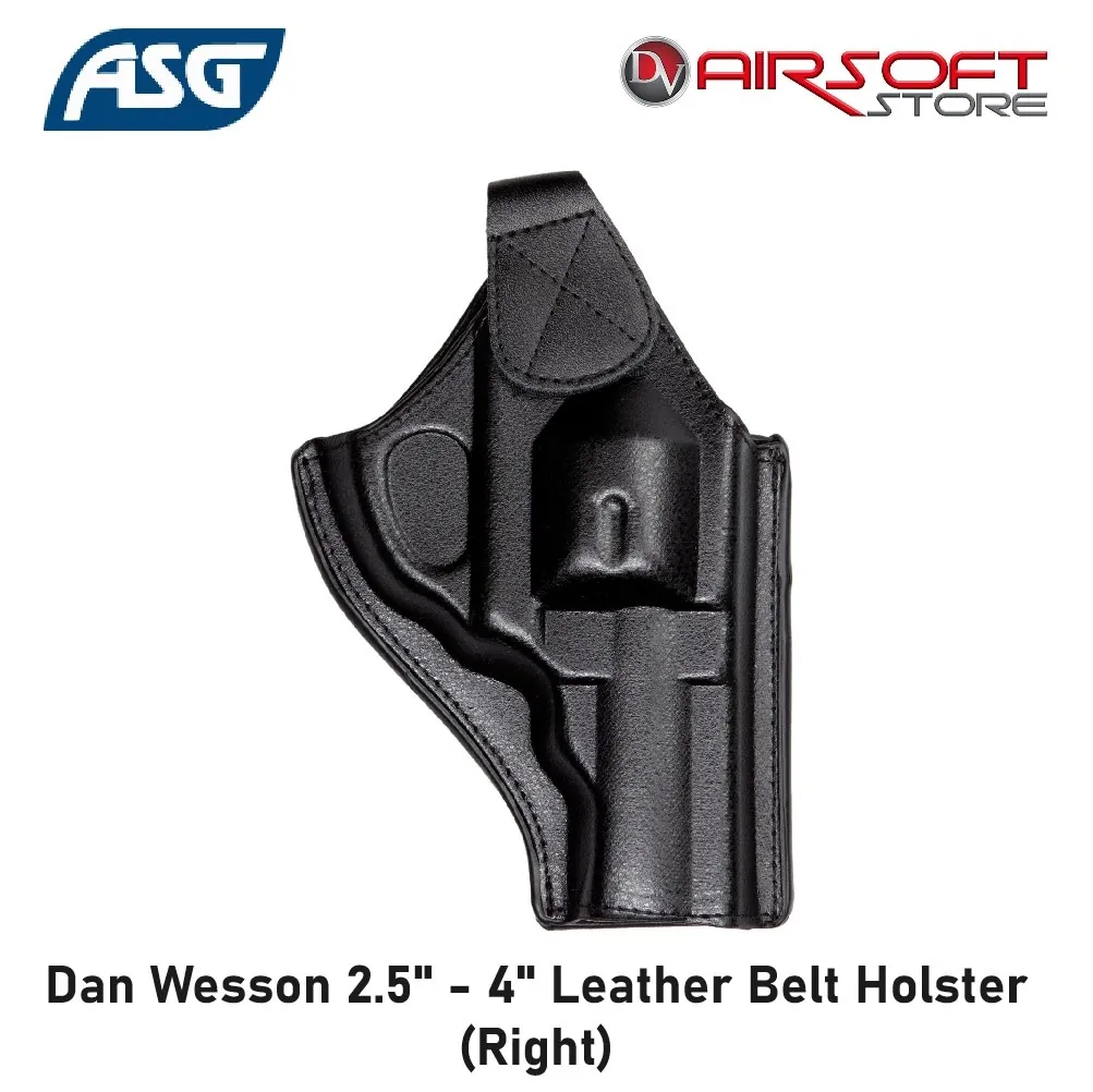 [2100000083244] Dan Wesson 2.5" - 4" Leather Belt Holster (Right)