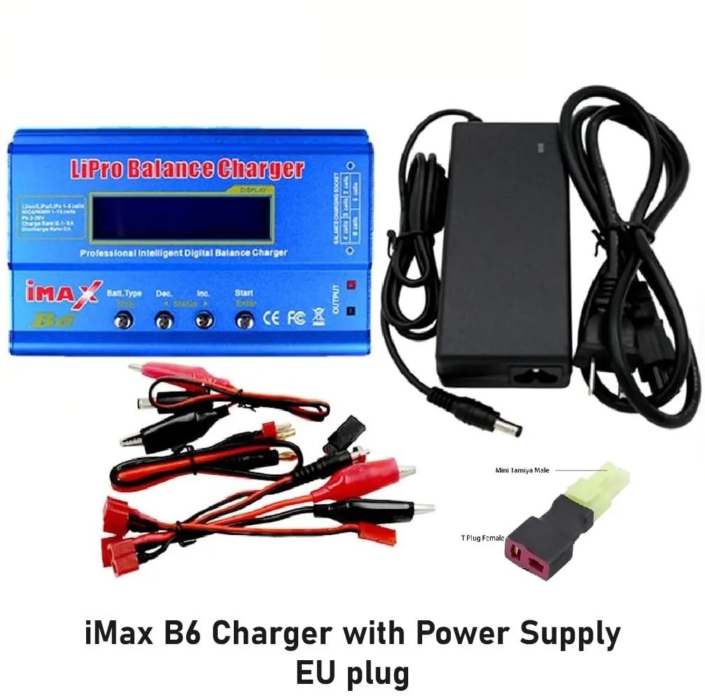 iMax B6 Charger with Power Supply EU plug