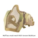 Half face mask mesh FAST Version