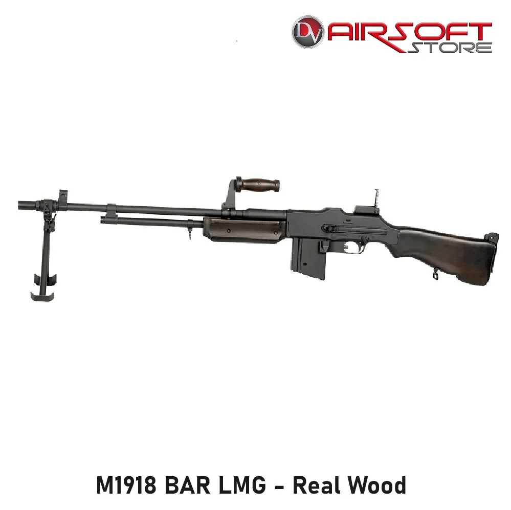 M1918 BAR LMG - Real Wood
