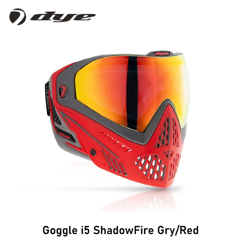 [2100000086672] Goggle i5 ShadowFire Gry/Red