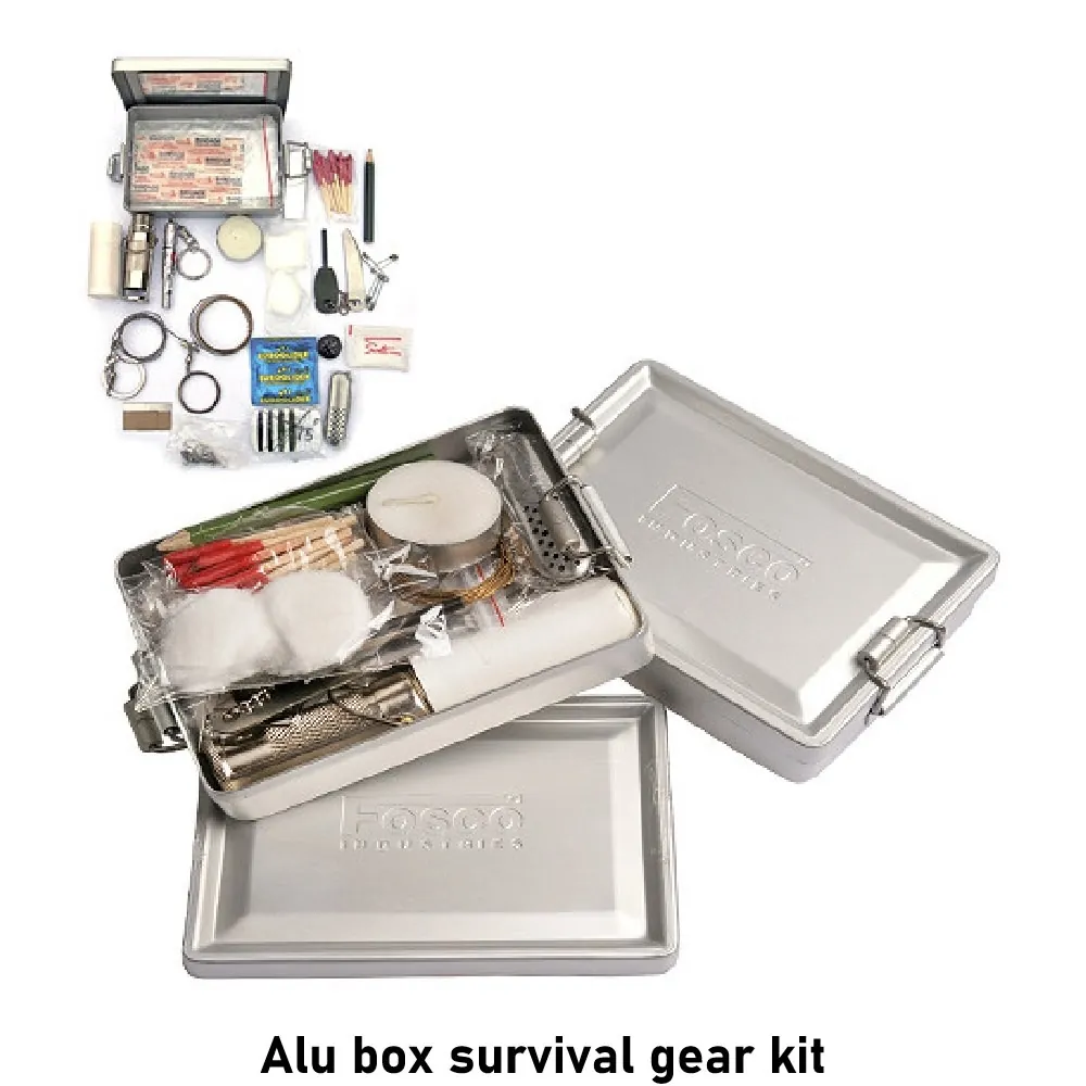 [2100000088546] Survival Kit with Aluminum box