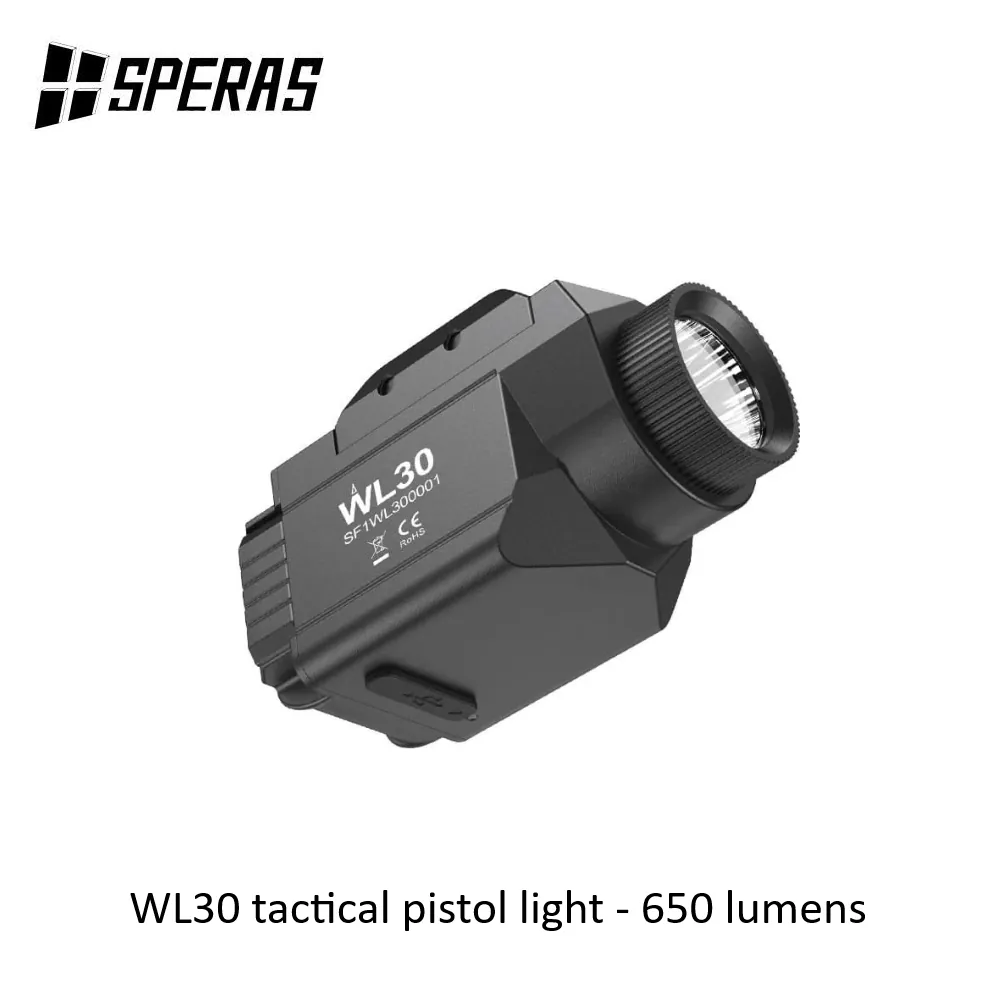[2100000089406] WL30 tactical pistol light - 650 lumens
