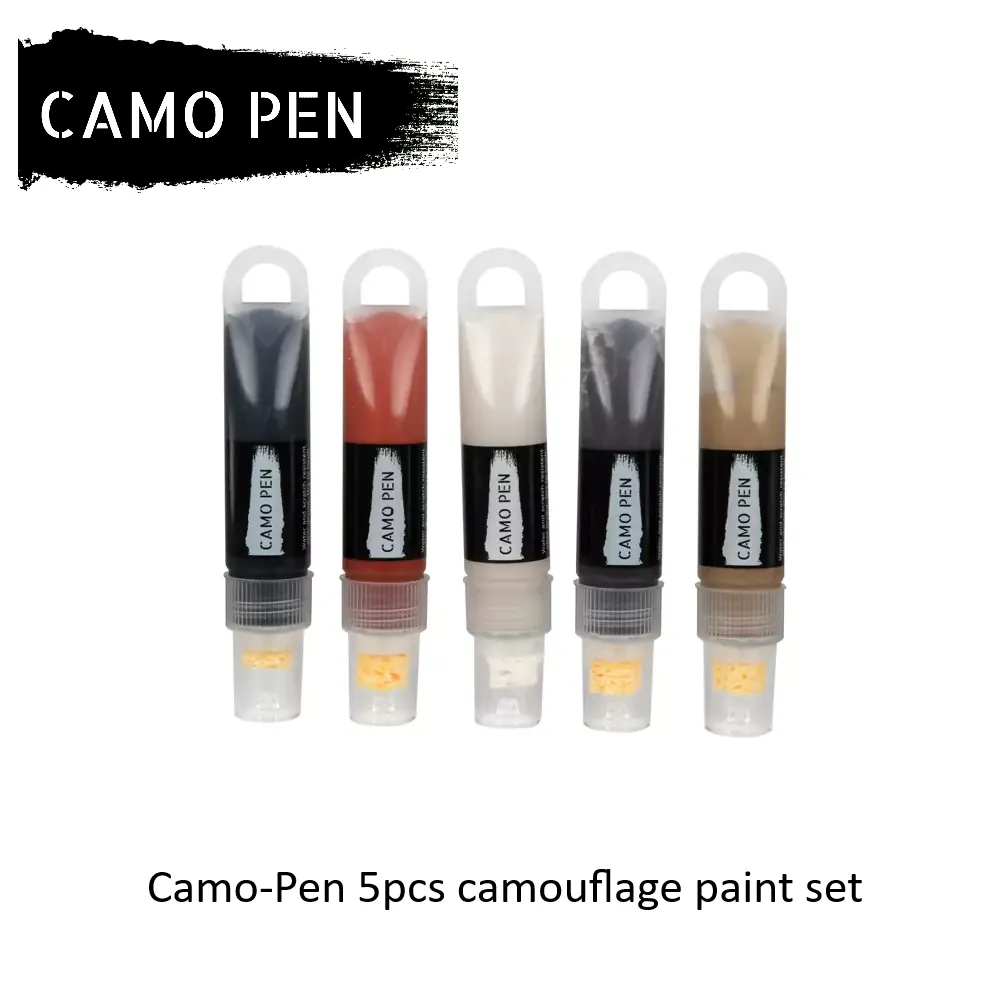 [2100000089581] 5pcs camouflage paint set