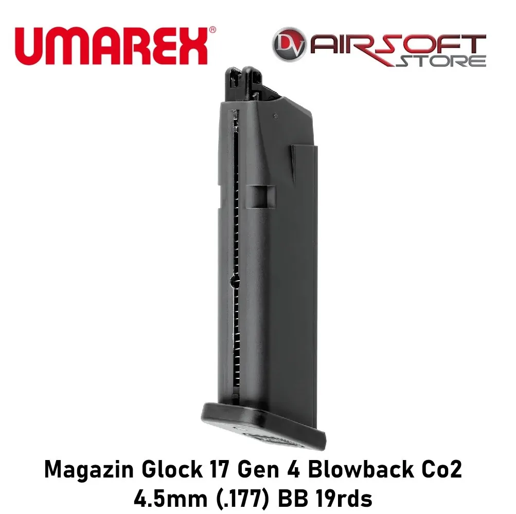 [2100000089802] Magazin Glock 17 Gen 4 Blowback Co2 4.5mm (.177) BB 19rds