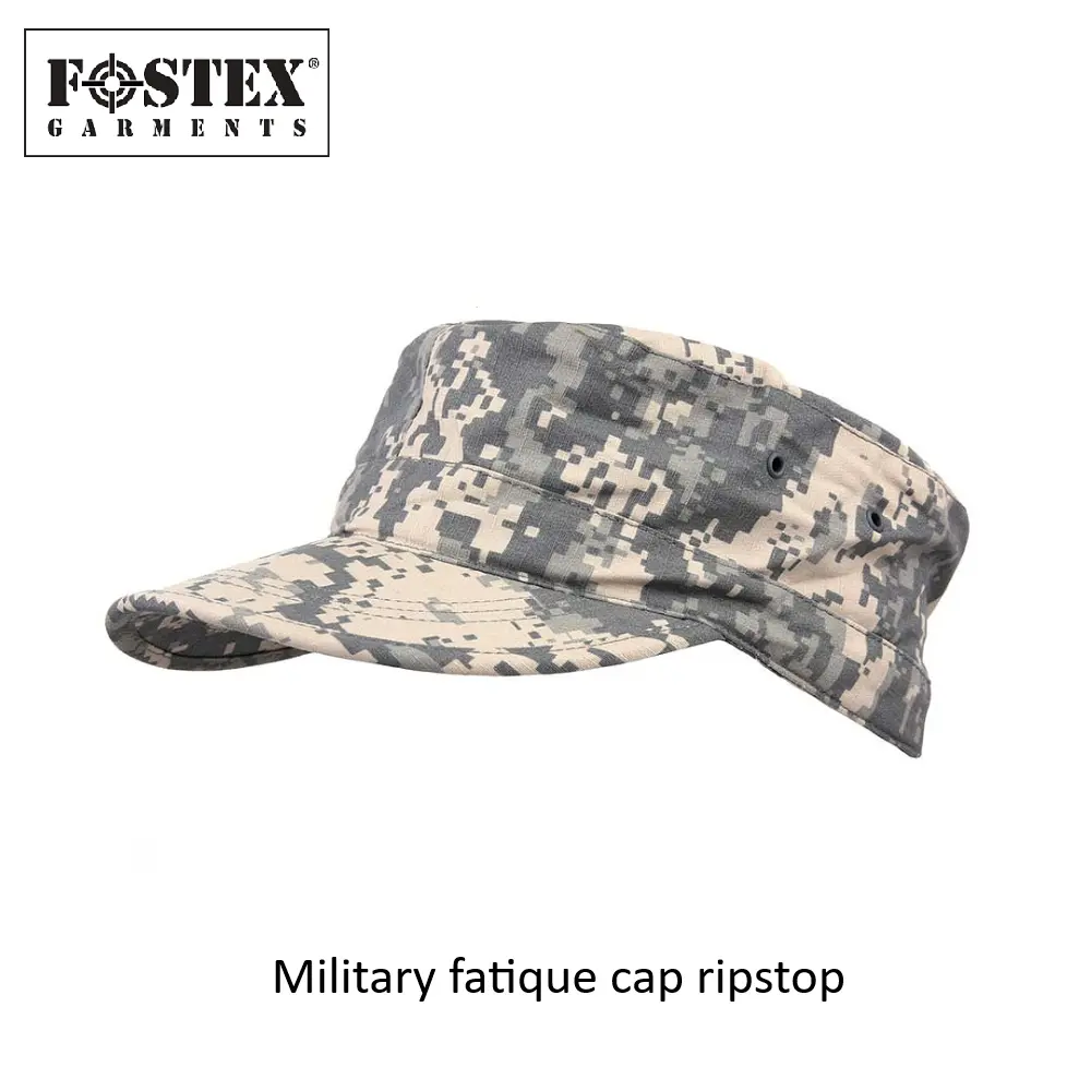 Military fatique cap ripstop