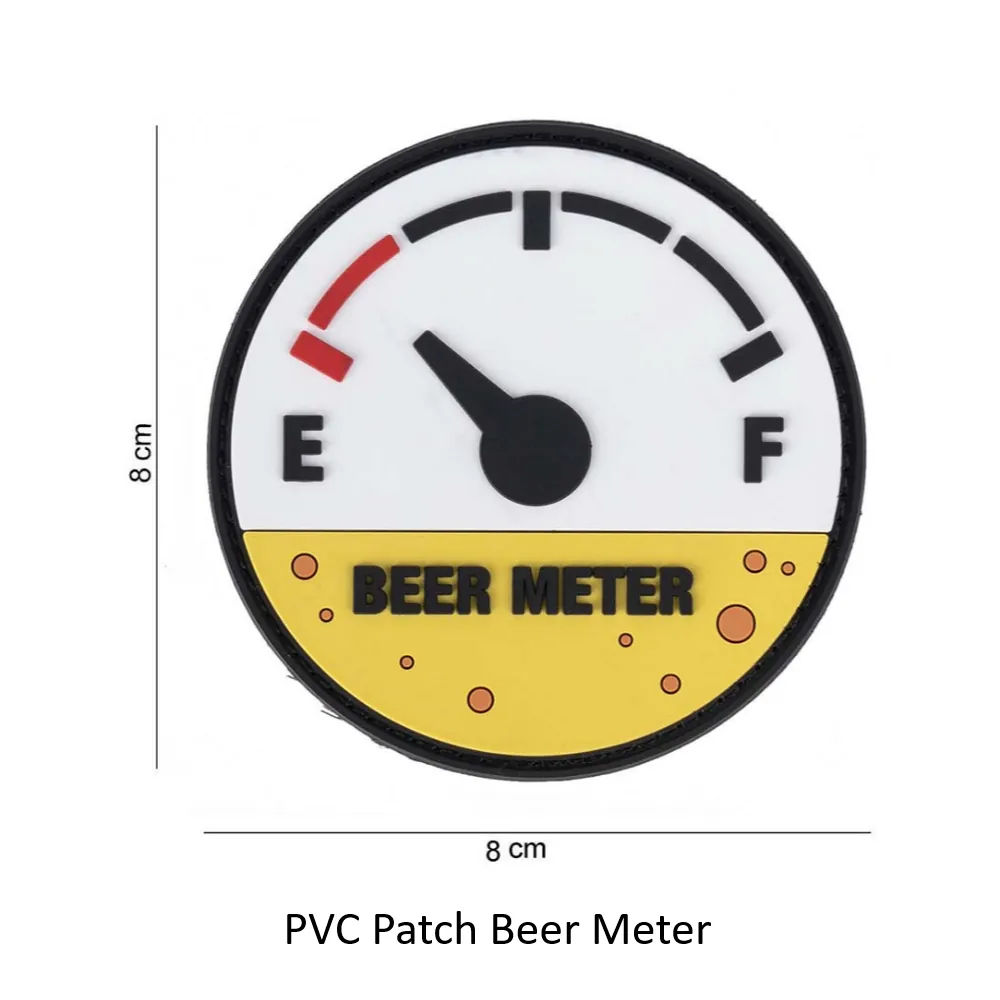 [2100000090372] PVC patch Beer Meter