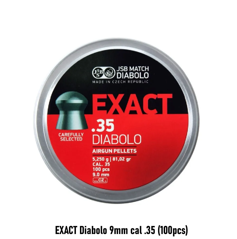 EXACT Diabolo 9mm cal .35 (100pcs)