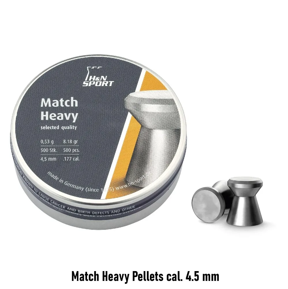 [2100000090419] Match Heavy Pellets cal. 4.5 mm