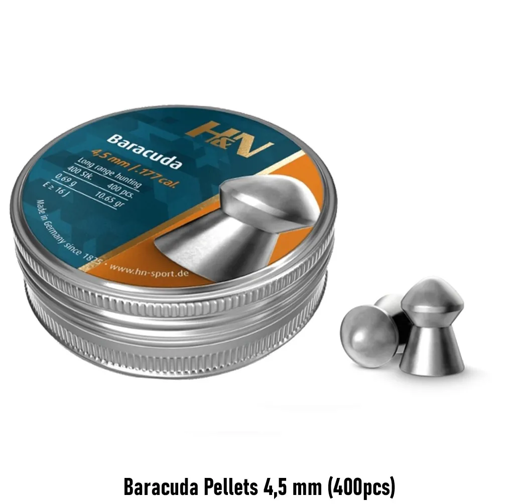[2100000090440] Baracuda Pellets 4,5 mm (400pcs)