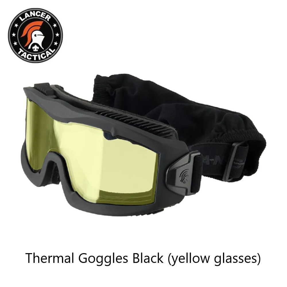 [2100000090617] Thermal Goggles Black (yellow glasses)