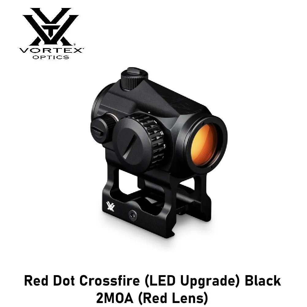 Red Dot Crossfire Black 2MOA (Red Lens)