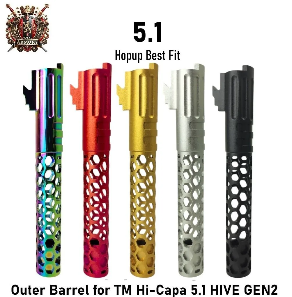 Outer Barrel for TM Hi-Capa 5.1 HIVE GEN2