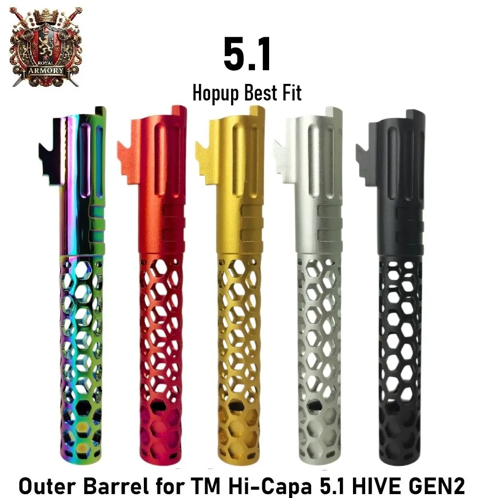 Outer Barrel for TM Hi-Capa 5.1 HIVE GEN2