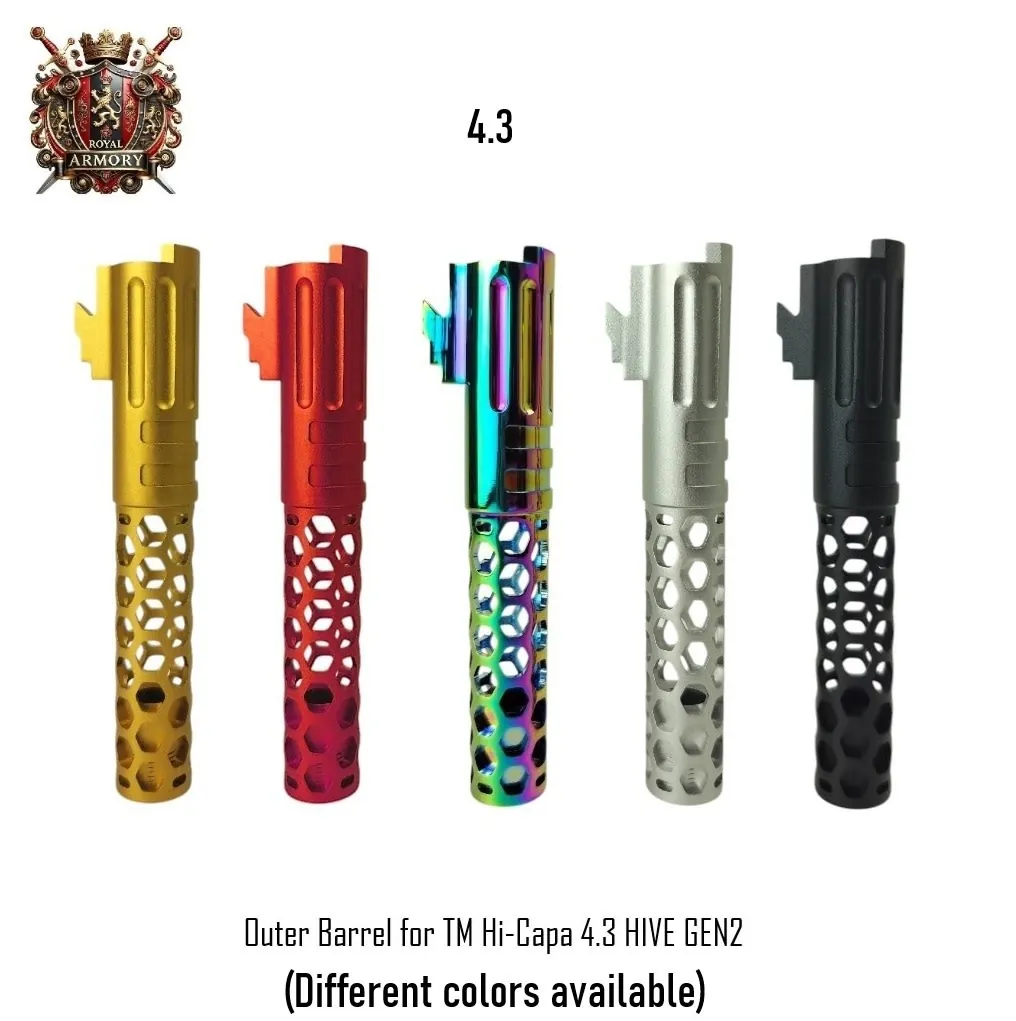 [2100000091614] Outer Barrel for TM Hi-Capa 4.3 HIVE GEN2 (Black)