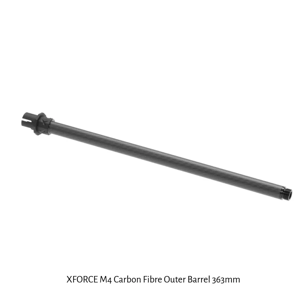 [2100000092819] XFORCE M4 Carbon Fibre Outer Barrel 363mm