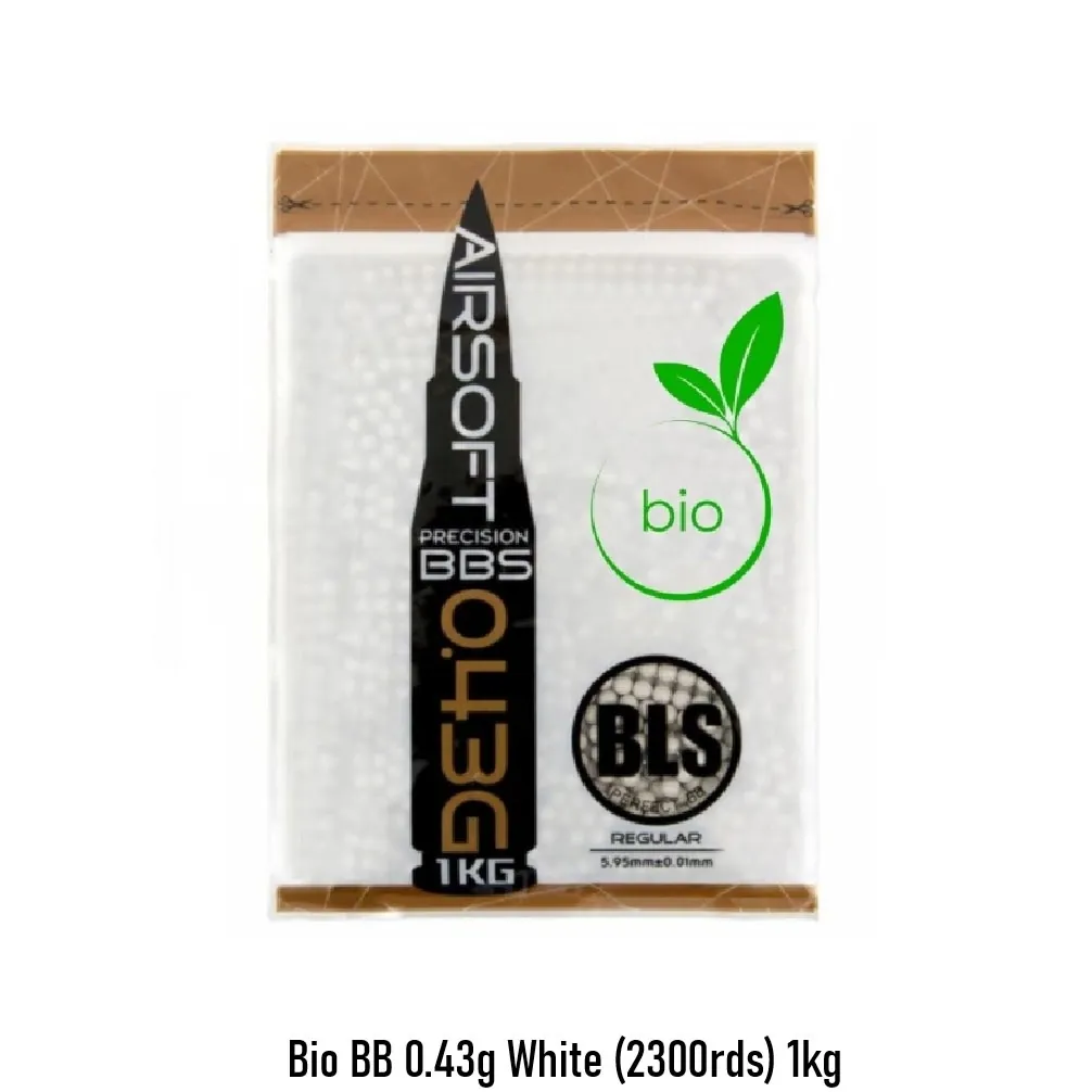 [2100000092932] Bio BB 0.43g White (2300rds) 1kg