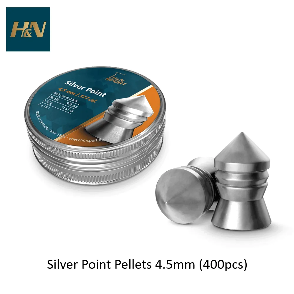 [2100000093021] Silver Point Pellets 4.5mm (400pcs)
