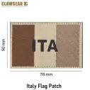 Italy Flag Patch