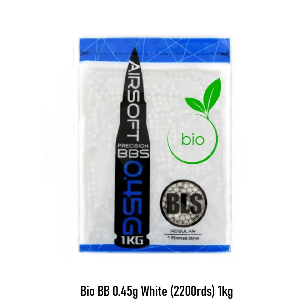 Bio BB 0.45g White (2200rds) 1kg