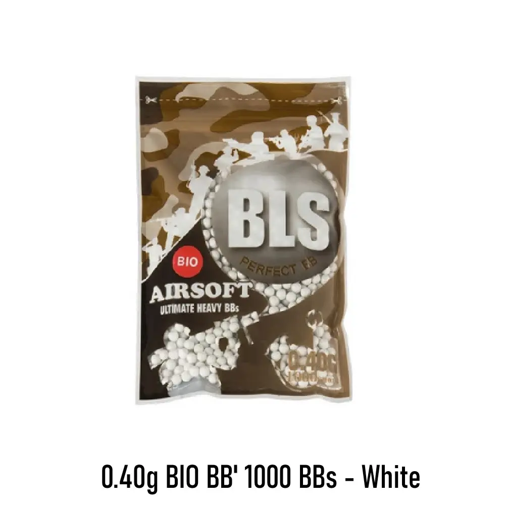 [2100000096688] 0.40g BIO BB' 1000 BBs - White